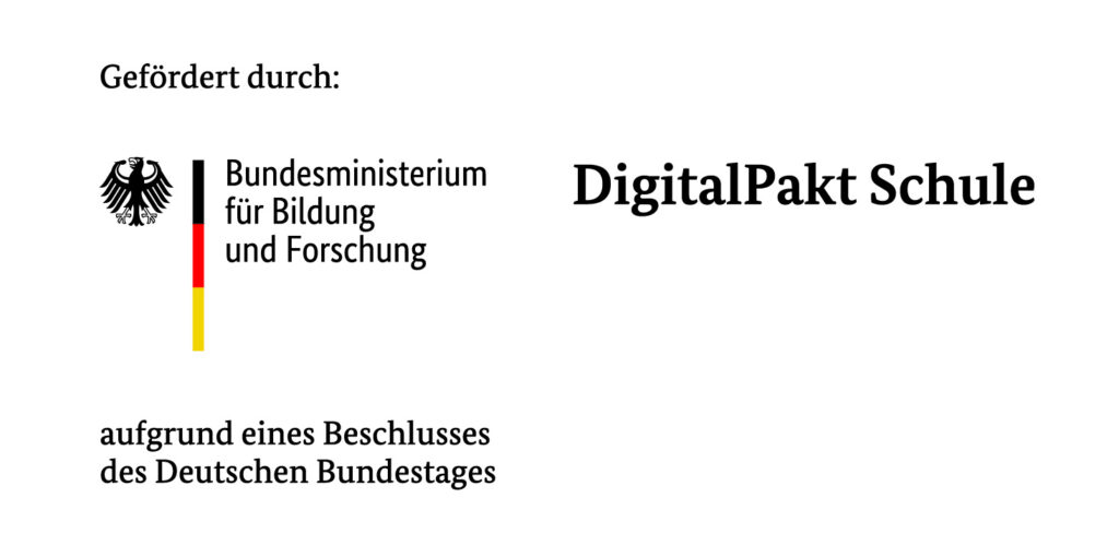 Gefördert durch das Bundesministerium für Bildung und Forschung – DigitalPakt Schule